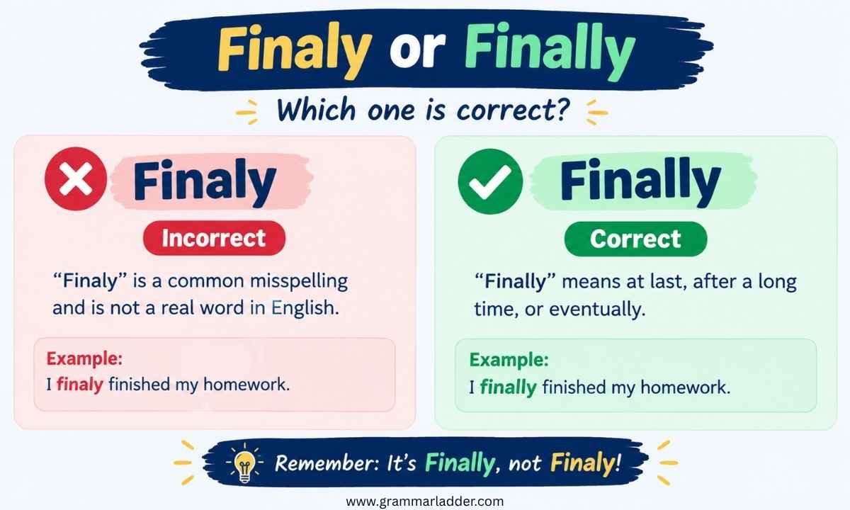 finaly-or-finally