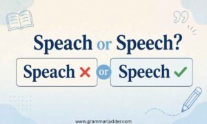 speach-or-speech