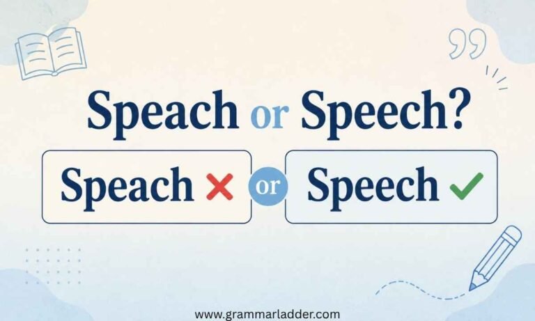 speach-or-speech