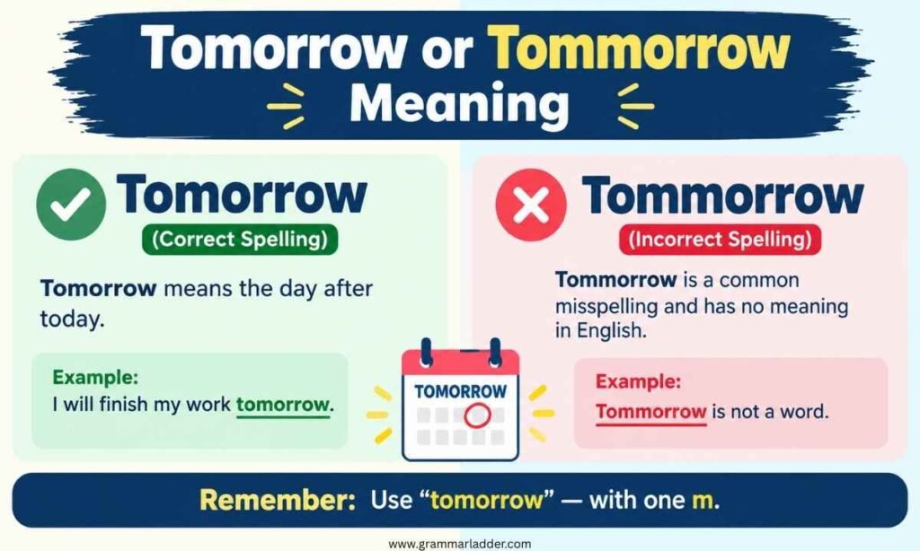 tomorrow-or-tommorrow-meaning