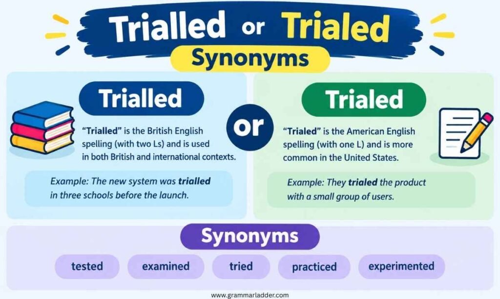 trialled-or-trialed-synonyms