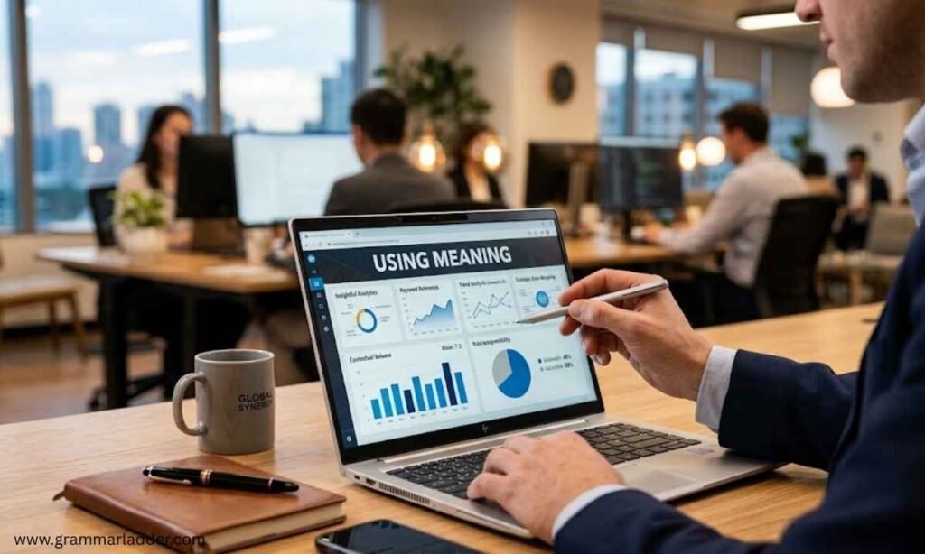 useing-or-using-meaning