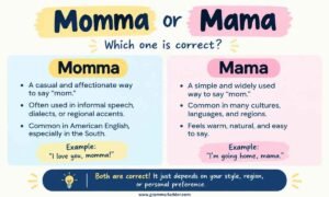 momma-or-mama