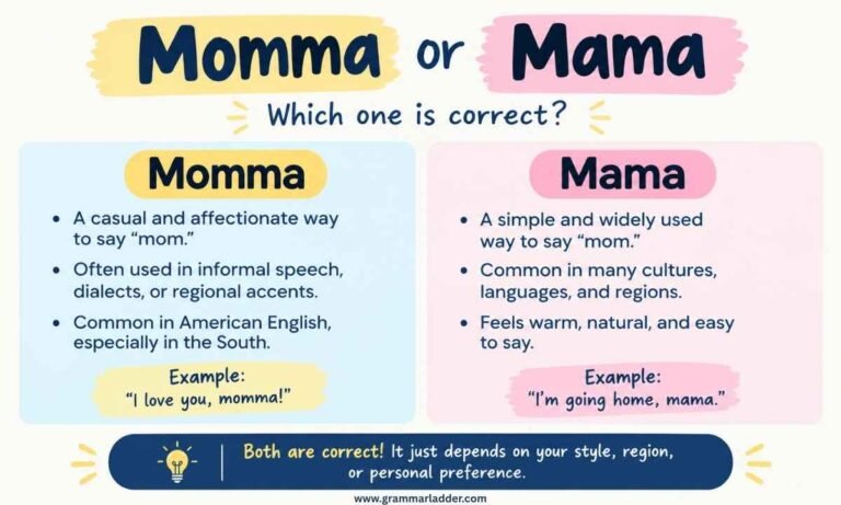 momma-or-mama