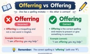 offerring-vs-offering