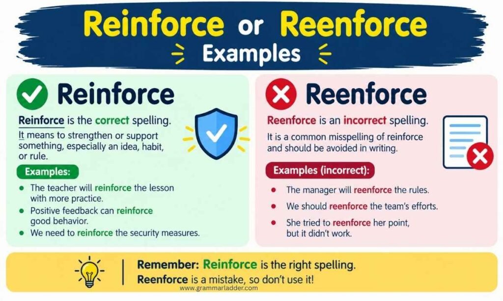 reinforce-or-reenforce-examples